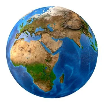Planet Earth high definition Stock Illustration