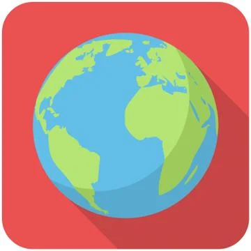 Planet Earth icon Stock Illustration