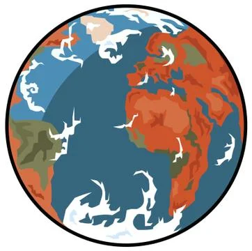 Planet Earth Stock Illustration