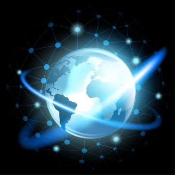 Planet Earth. Stock-Illustration