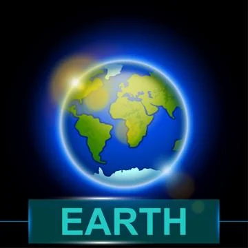 Planet earth Stock Illustration