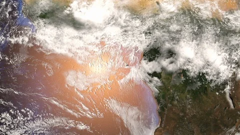 Planet earth infection Stock Footage 127121239
