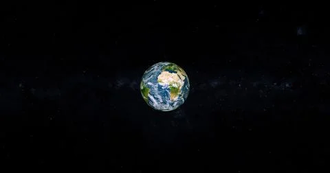 Planet earth isolate on black  background . Illustrazione stock
