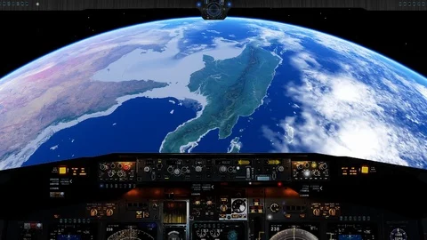 Planet Earth with its rotation movement. Stock Footage 123090748
