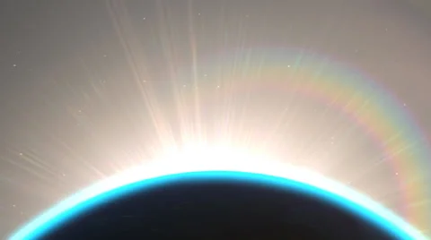 Planet earth with night time and sunrise Stock-Footage 39228452