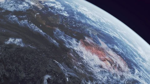 Planet Earth From Outer Space Video stock 96523961