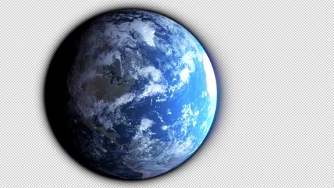 Planet Earth Overlay Stock Footage 314611097