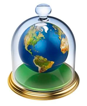 Planet Earth protected Stock Illustration