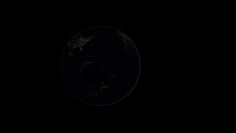 Planet earth revolves around the sun. Video stock 170396333