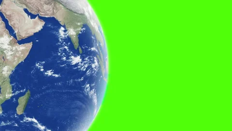 Planet earth rotation in space Stock Footage 171015783