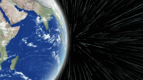 Planet earth rotation in space Stock Footage 171016782