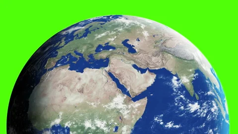Planet earth rotation in space Stock Footage 171017469