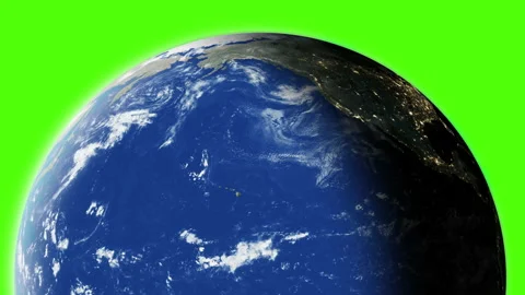 Planet earth rotation in space Stock Footage 172110142