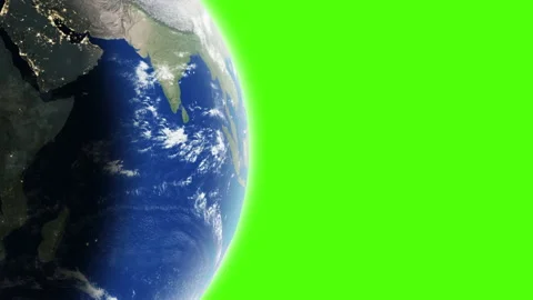 Planet earth rotation in space Stock Footage 172148442