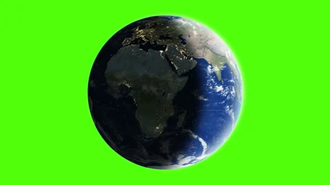 Planet earth rotation in space Stock Footage 180196116