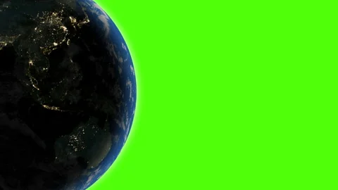 Planet earth rotation in space Stock Footage 232792639
