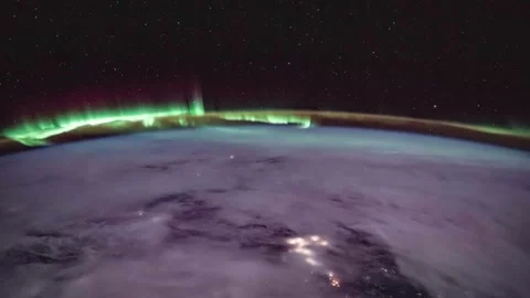 Planet Earth seen from the International Space Station Stock-Footage 156683653