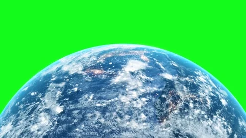 Planet earth seen rotation with moon and stars glitter from space. 動画素材 344091220
