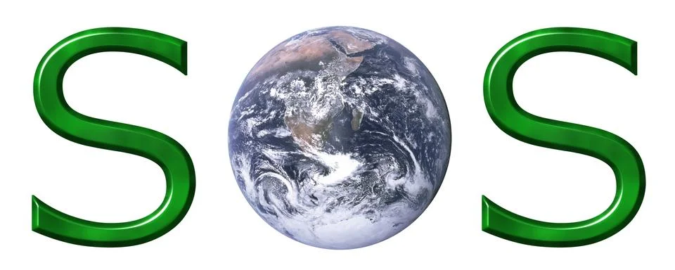 Planet Earth SOS イラスト素材