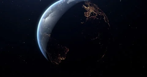 Planet Earth from Space 4K Stock Footage 146973610