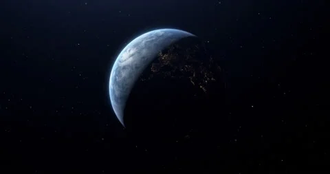 Planet Earth from Space 4K Stock Footage 146974708