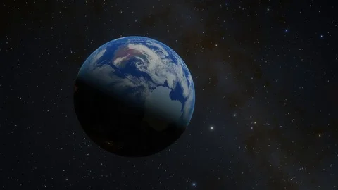 Planet Earth from Space Antarctica Stock Footage 84956864