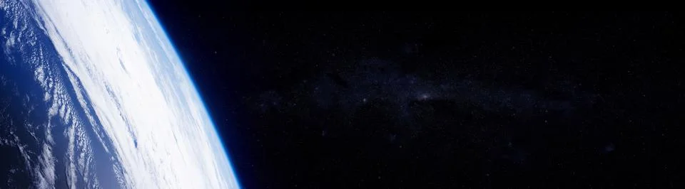 Planet Earth on space background. Elements of this image furnished by NASA. Stock Photos