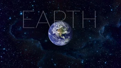 Planet Earth from space. Elements of this image furnished by NASA. Stockfoto's