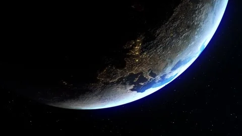 Planet Earth in space Stock Footage 278903669