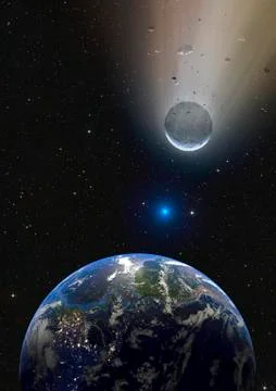 Planet Earth from space Illustrazione stock