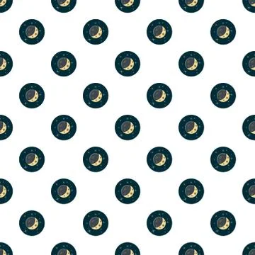 Planet earth in space pattern Illustrazione stock