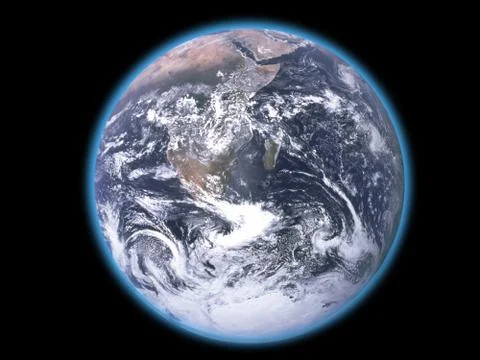 Planet earth from space Stock Photos