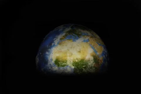 Planet earth in space Stock Photos