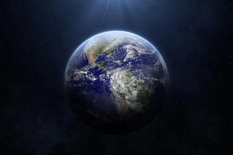 Planet Earth from space. Foto stock