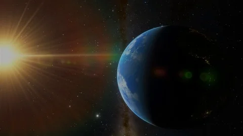 Planet Earth from Space South America 1 Stock Footage 84956953