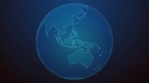 Planet earth technology video Stock Footage 279147009