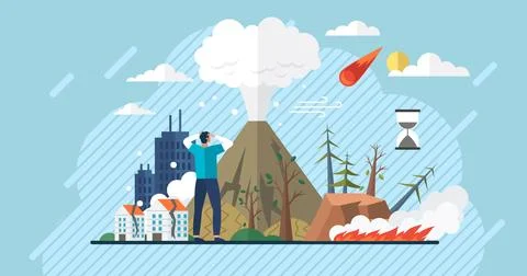 Planet earth thermometer, Global warming concept. Increase temperature earth Stock Illustration
