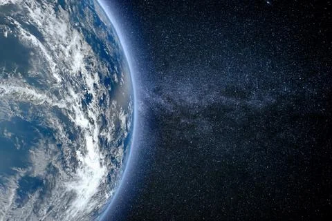 Planet Earth, view from space (Elements of this image furnished by NASA) Stock Photos