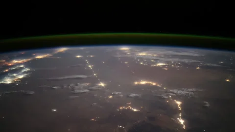Planet Earth. View from space. Real video footage. Stock Footage 291928367