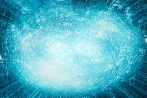 Planet explosion Stock Illustration