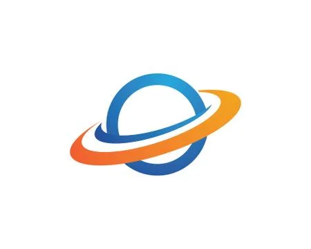 Planet globe icon vector design Stock Illustration