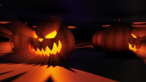 Planet Halloween VJ Loop 7 Stock Footage 42796629