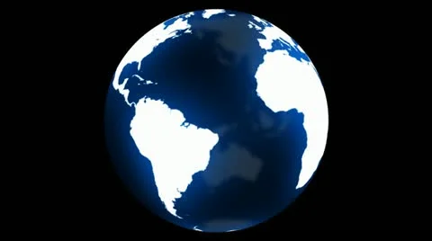 Planet hologram Stock Footage 12064673