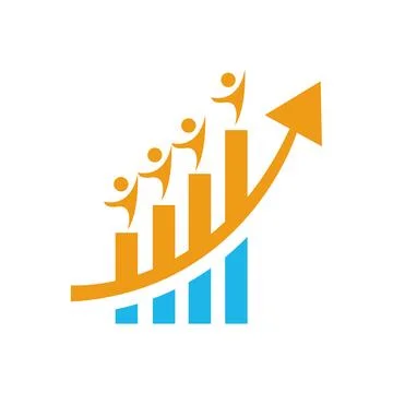 Planet human vector logo design template. World finance logo design concept Stock Illustration