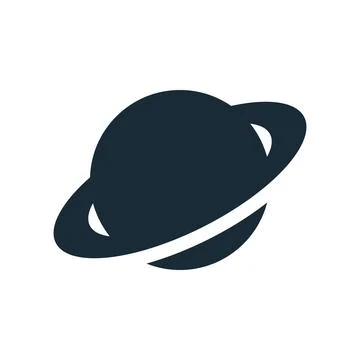 Planet Icon Design Template Elements Stock Illustration