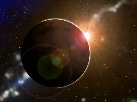 Planet Illustrazione stock