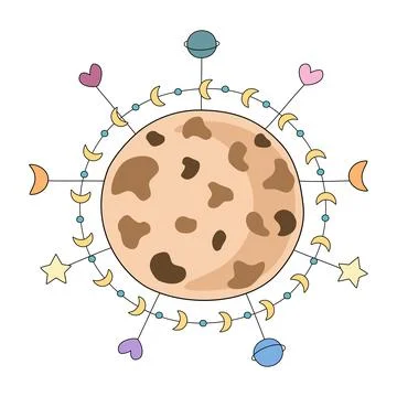 Planet Stock-Illustration