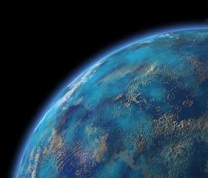 Planet illustration Stock Illustration