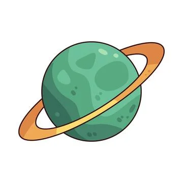 Planet illustration Stock Illustration