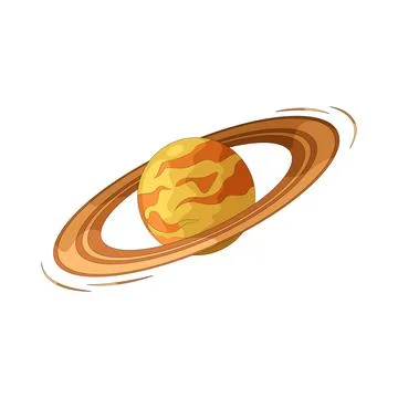 Planet illustration Stock Illustration